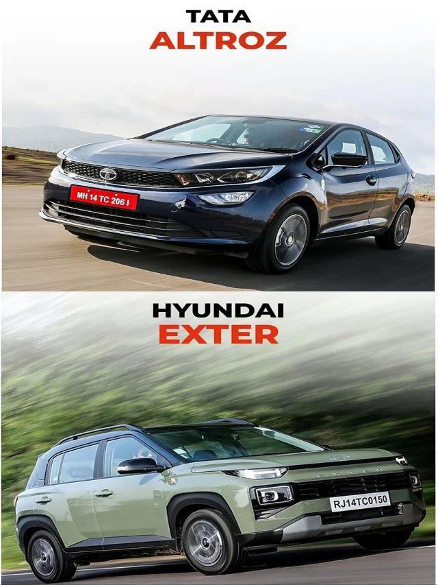 Hyundai Exter Vs Tata Altroz जानिये ऑन-रोड प्राइस और लुक