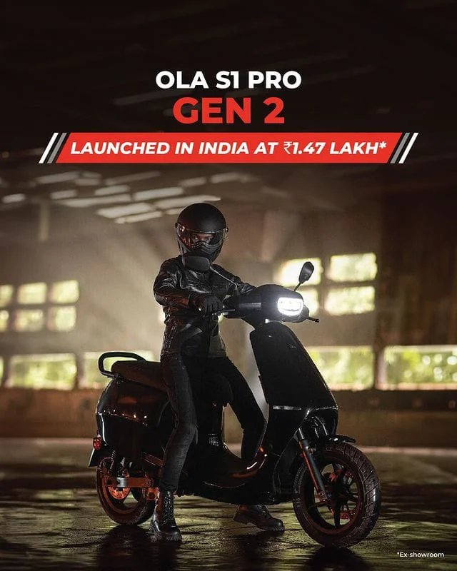 Ola S1 Pro Gen 2 Best Electric Scooter